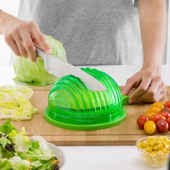 Salatskærer Skål / Quick Salad Maker 