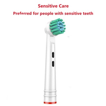 Løse Børstehoveder til Braun Oral-B Elektrisk Tandbørste - 4 stk - Sensitive Clean
