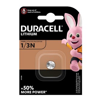 DURACELL Lithium DL1/3N - 1 stk 