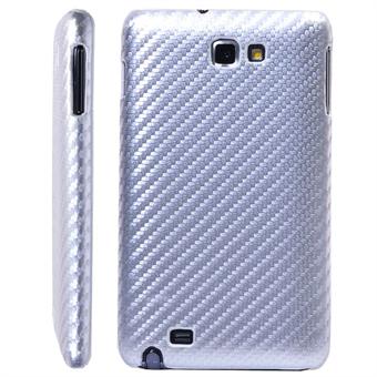 Samsung Note carbon Cover (Sølv)