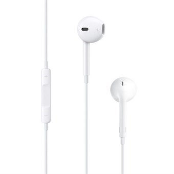 Apple EarPods Headset med remote MD827ZM/A