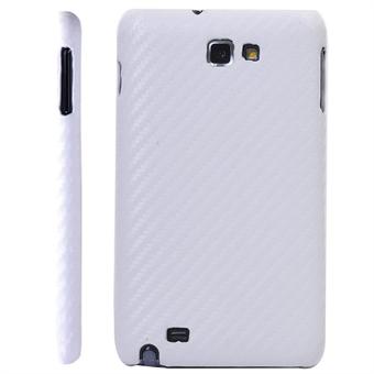 Samsung Note carbon Cover (Hvid)