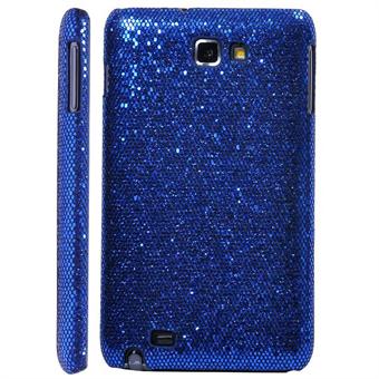 Galaxy Note Glittery Cover (Blå)