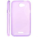S Line Silikone Cover HTC ONE X (Lilla)