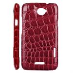 Krokodille HTC ONE X (Brun/R�d)