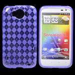 HTC Sensation XL M�nster Silikone (Lilla)