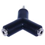 3,5 mm han til 2 hun h�retelefon Audio Splitter
