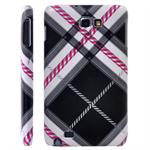 Motiv Cover til Samsung Galaxy Note (Sort)