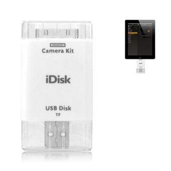 iDisk - USB TF kort læser Camera Connection Kit 