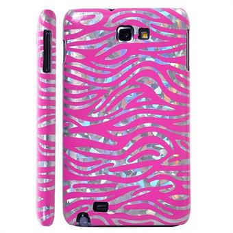 Galaxy Note Zebra cover (Pink)