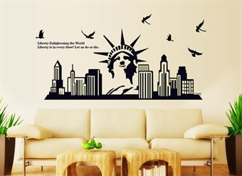 Wall Stickers - Frihedsgudinden, New York