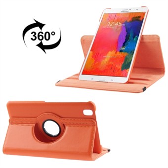 360 Roterende Læder Cover til Tab Pro 8.4 (Orange)