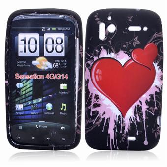Motiv Cover til HTC Sensation (Hjerte)
