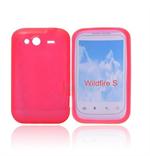 HTC Wildfire S Silikone Cover (Pink)