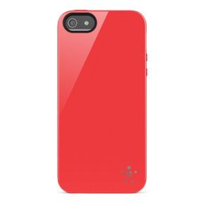 Belkin iPhone 5 / iPhone 5S / iPhone SE 2013 silikone cover (Rød)