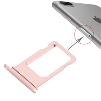 Sim kort holder iPhone 7 Plus - Rose Guld