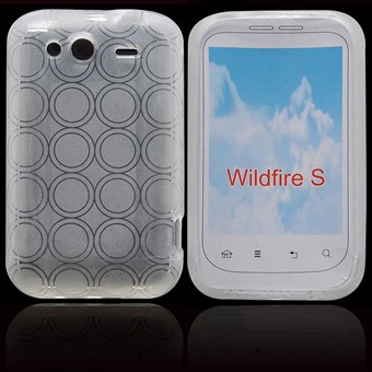 HTC Wildfire S Silikone Cover (Transparent)