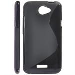S Line Silikone Cover HTC ONE X (Sort)
