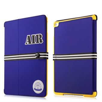 Baseus iPad Air 2 Baseball Serie etui - Blå