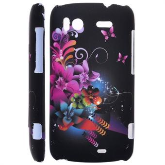 Motiv Cover til HTC Sensation (Dark Flower)