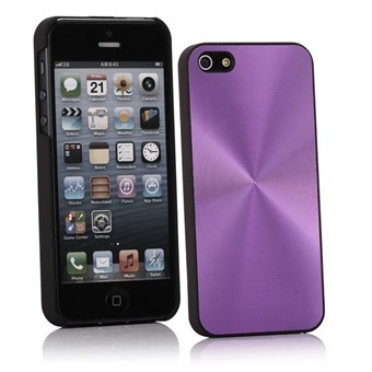 Aluminium Cover til iPhone 5 / iPhone 5S / iPhone SE 2013 (Lilla)