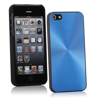 Aluminium Cover til iPhone 5 / iPhone 5S / iPhone SE 2013 (Blå)
