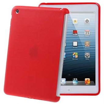 Silikone Bagcover til Smartcover iPad Mini 1/2/3 (Rød)