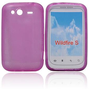 HTC Wildfire S Silikone Cover (Lilla)