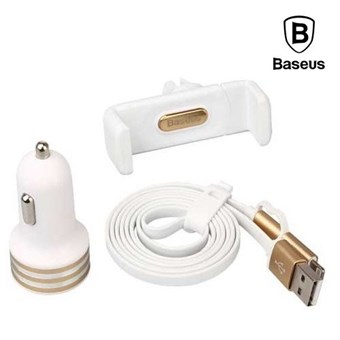 Baseus 4in1 Micro/Lighning Kit - Guld 