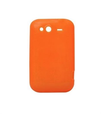 HTC Wildfire S Silikone Cover (Orange)