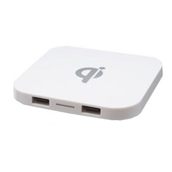 Wireless Qi™ trådløs opladning (hvid)