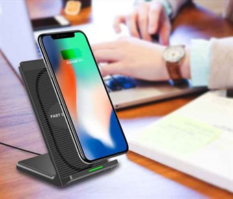 Cooling Wireless Qi fast Charger Stand 10W