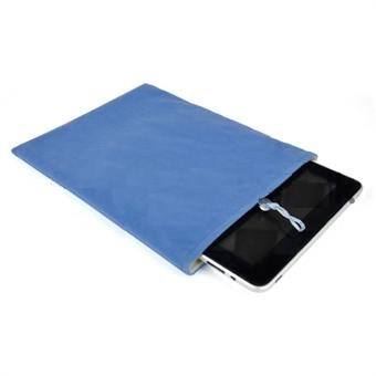 iPad Stof Etui (Blå)