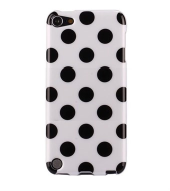 iPod Touch 5/6 Cover Dots (hvid, sort)