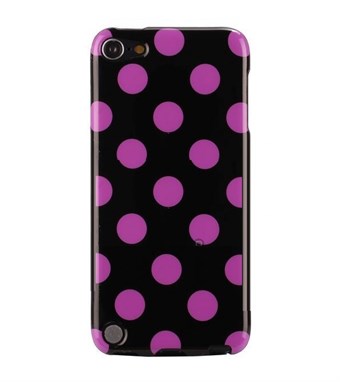 iPod Touch 5/6 Cover Dots (lilla, sort)