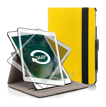 Danmarks Billigste 360 Roterende Etui til iPad 9.7 / iPad Air - (Yellow/Gul)