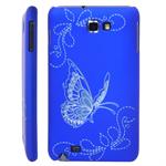 Galaxy Note Sommerfugl cover (Bl�)