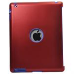 Aluminium cover til iPad 2 (R�d-Bl�)