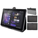 L�der cover til Samsung Galaxy Tab 10.1 (Brun)