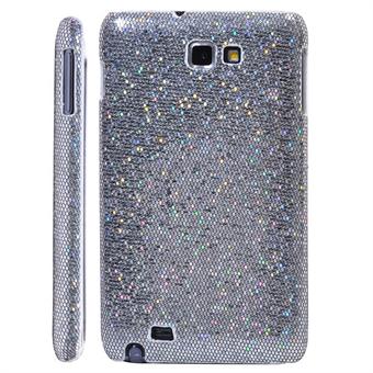 Galaxy Note Glittery Cover (Sølv)
