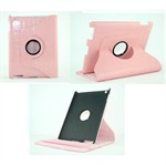 Krokodille  Roterende etui til iPad 2/3/4 (Pink)