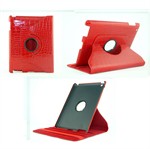 Krokodille  Roterende etui til iPad 2/3/4 (R�d)