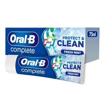 Oral-b Complete Plus Protect & Clean Toothpaste Fresh Mint - 75 ml