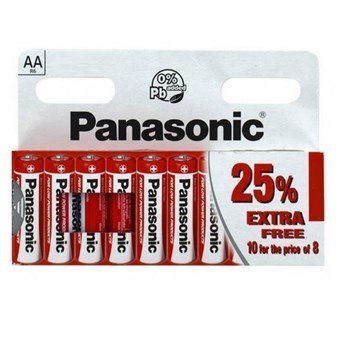 Panasonic AAA Batterier - 10 Stk.