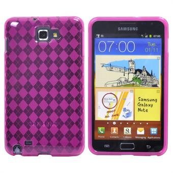 Silikone Cover til Samsung Galaxy Note (Pink)