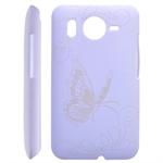 HTC Desire HD Sommerfugl cover (Hvid)