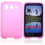 Bl�d silikone til Desire HD (Pink)