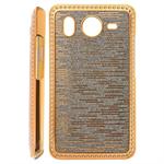 Bling bling hardcase til HTC HD (Brun)
