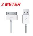 iPod/iPhone/iPad Kabel 3 Meter