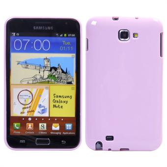 Galaxy Note Silikone Cover (Baby Pink)